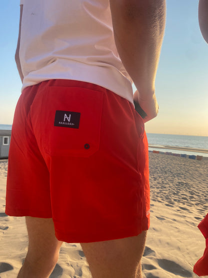 NAGILOOH® Swimshort Red